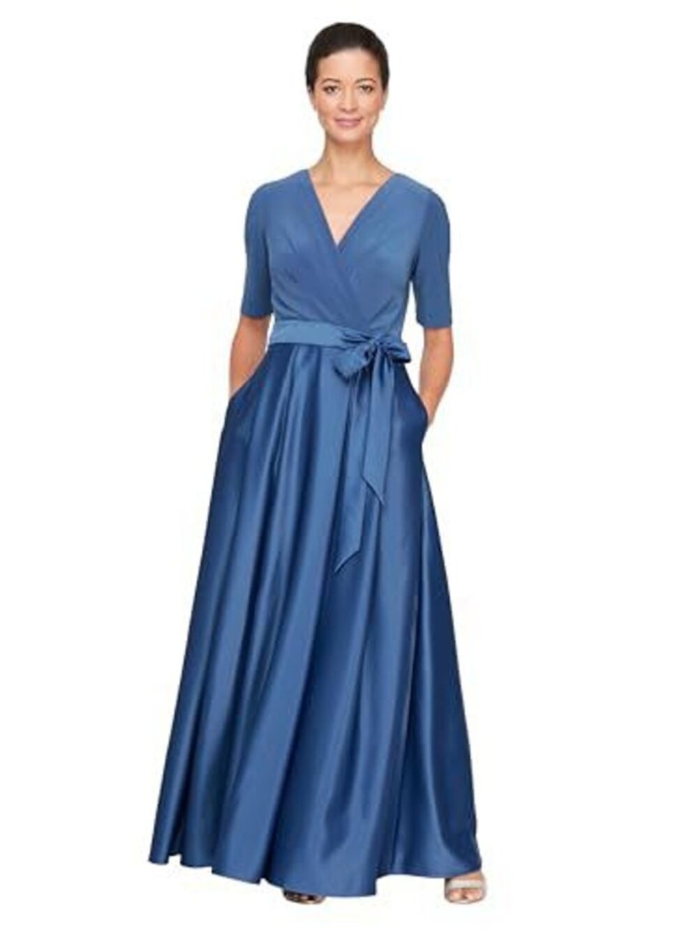 Alex Evenings Satin Ballgown Size 16 - 1067